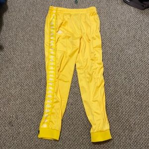 Yellow kappa pants